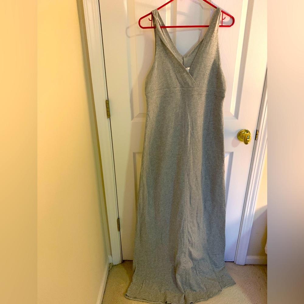 NWT Calvin Klein Performance Gray Maxi Dress Large